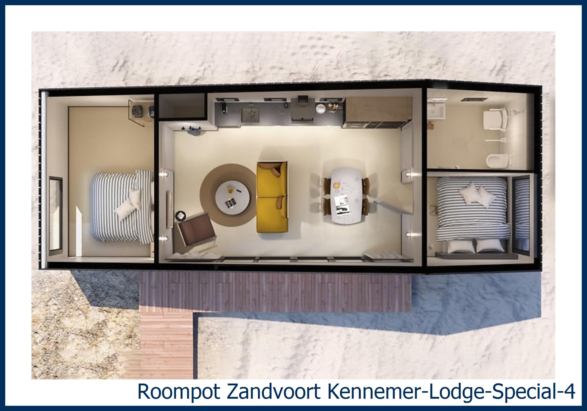 Pavillon Kennemer-Lodge-Special-4 à Zandvoort (oud)